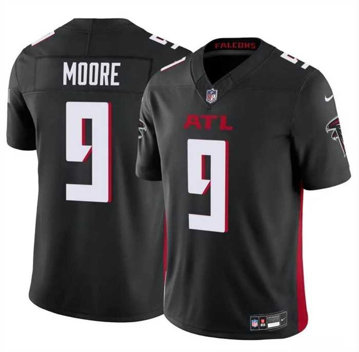 Men & Women & Youth Atlanta Falcons #9 Rondale Moore Black 2023 F.U.S.E Vapor Untouchable Limited Football Stitched Jersey->atlanta falcons->NFL Jersey